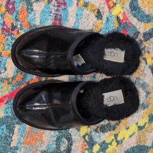Ugg Pearle Iridescent Scuff Slippers Size 6